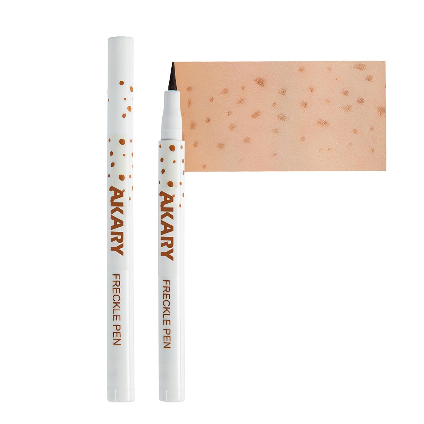 AKARY Freckle Pen Professional Lifelike Face Concealer Point Out Natural Waterproof Longlasting Soft Artificial Fine Makeup Freckle Pen Life Face