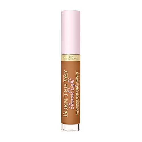 Too Faced Born This Way Ethereal Light Illuminating Smoothing Concealer | With Hyaluronic Acid, Conceals + Brightens Dark Circles, Non-Creasing +