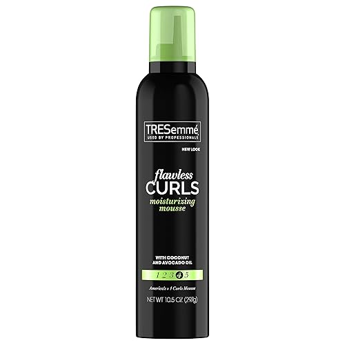 TRESemmé Flawless Curls Nourishing Mousse With Coconut and Avocado Oil 10.5 oz