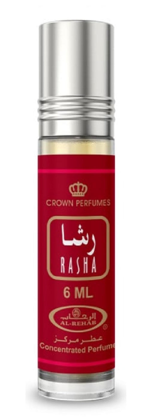 Al-Rehab Rasha Concentrated Perfume Rollerball for Women, 0.2 Ounce / 6ml Beauty & Personal Care Al-Rehab