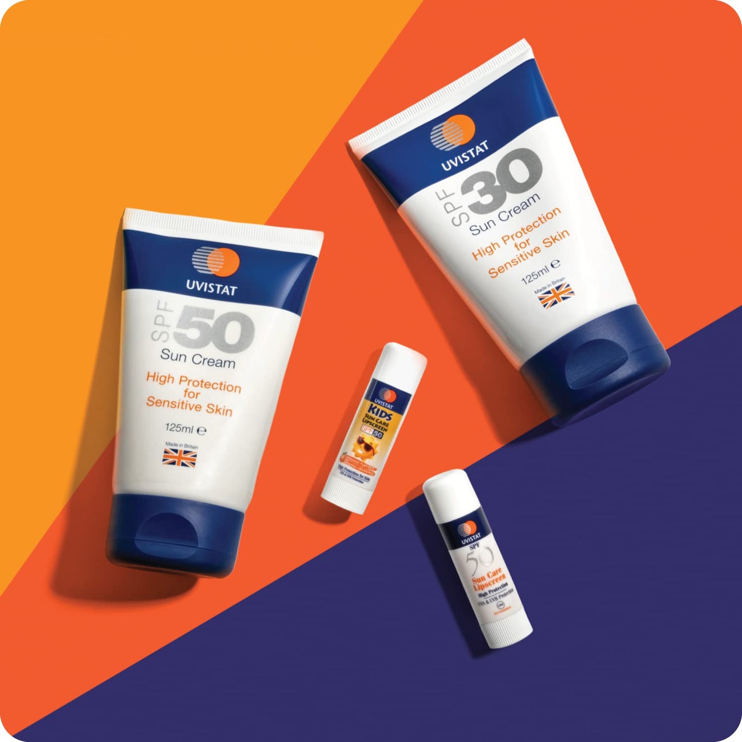 Uvistat Sun Cream Spf50 Very High Protection 125 Ml