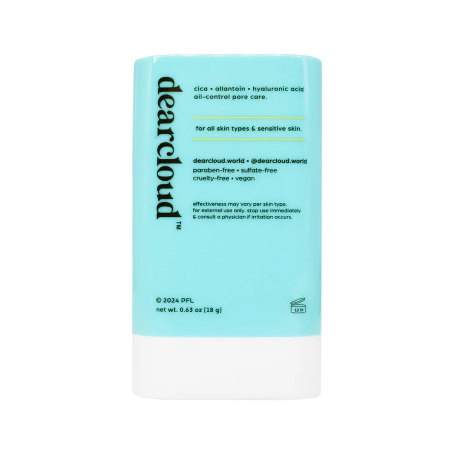 Paul Frank Sunny Defense Sunscreen Stick SPF 50+ PA++++ - Korean Sunscreen for Face & Travel Size (.63 oz)
