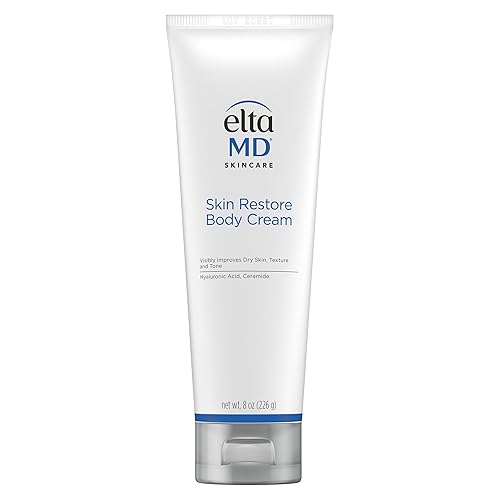 EltaMD Skin Restore Body Cream, Fragrance-Free Lotion for Women with Hyaluronic Acid and Niacinamide, Body Moisturizer, 8 oz Tube