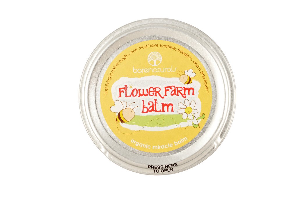 Large Flower Farm Balm 50g (order 12 for retail outer) Beauty and Personal Care Barenaturals