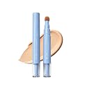 QCQX Dual-effect Concealer Pen & Foundation Eye Concealer - 24-Hour Long-LastingFull Coverage Matte Finish.Healthy Skin Glow Perfector Concealer Pen