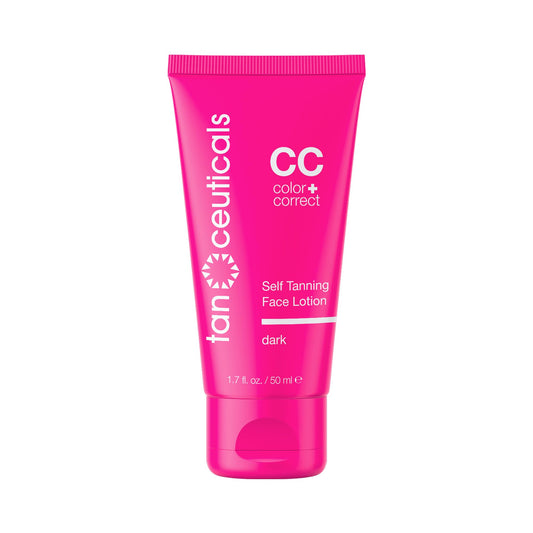 Tanceuticals Facial Self Tanner - Self Tanning Lotion for Face Gives Natural, Long Lasting Sunless Tan - Fresh Coconut Scent - Won’t Clog Pores or