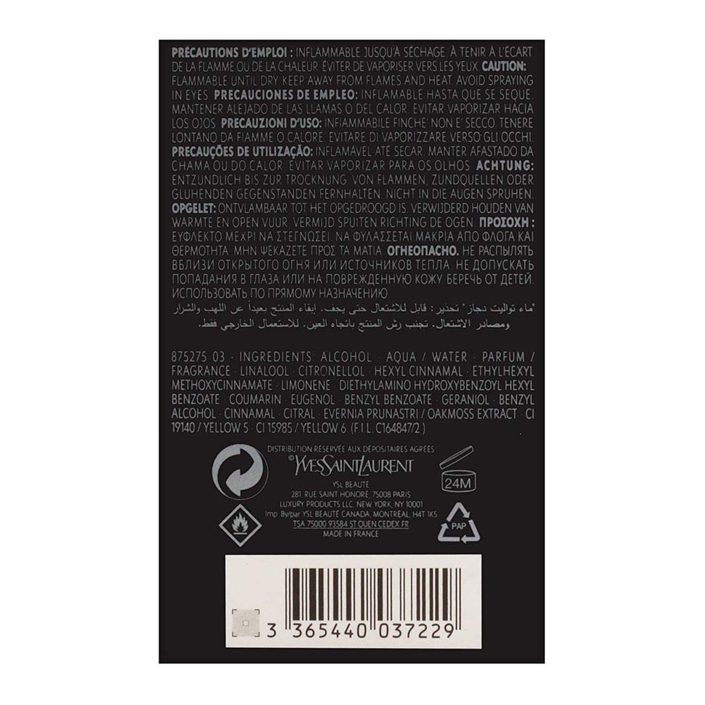 Yves Saint Laurent La Collection Jazz Eau De Toilette Spray, 2.7 Ounce