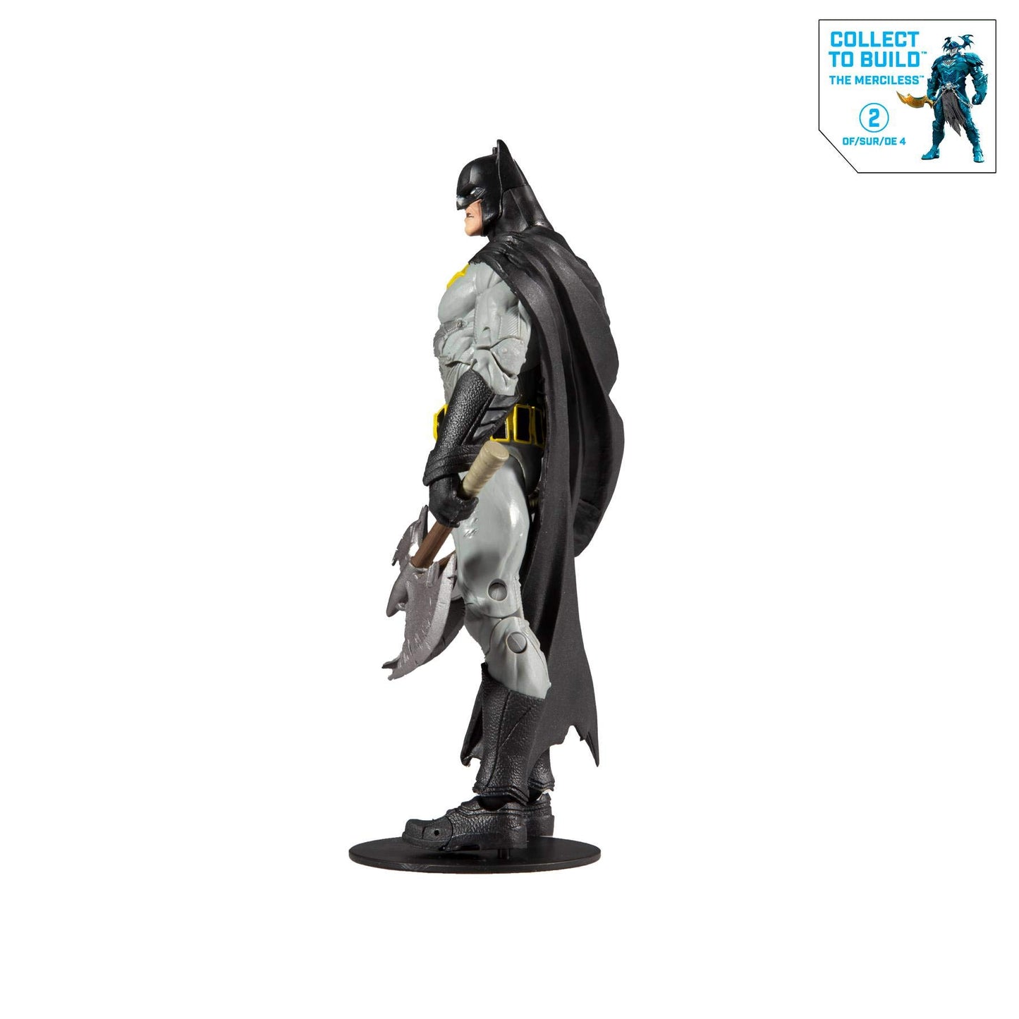 DC Multiverse Batman (Dark Nights: Metal) 7" Action Figure with Build-A Parts for 'The Merciless' Figure