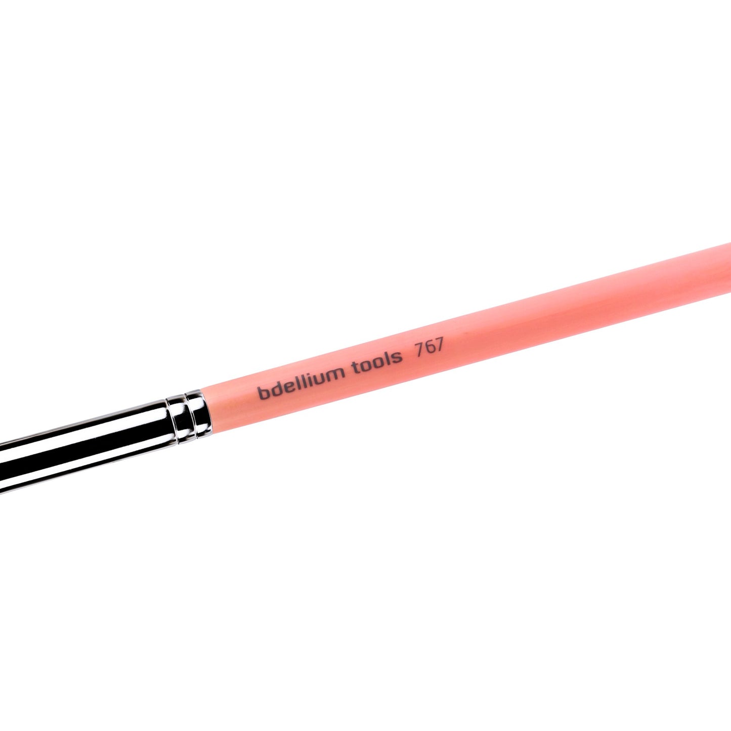 Bdellium Tools Professional Makeup Brush - Pink Bambu Series 767 Round Dome Blender - With Soft Synthetic Fibers, For Blending & Smoothing (Pink, 1pc)