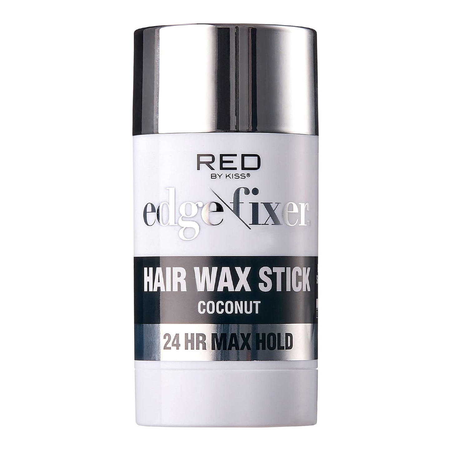 Red by Kiss Hair Wax Stick 24HR Max Hold Edge Fixer Edge Control Pomade Non-Sticky, Non-Oily Flake Free Hair Styling Wax (Coconut)