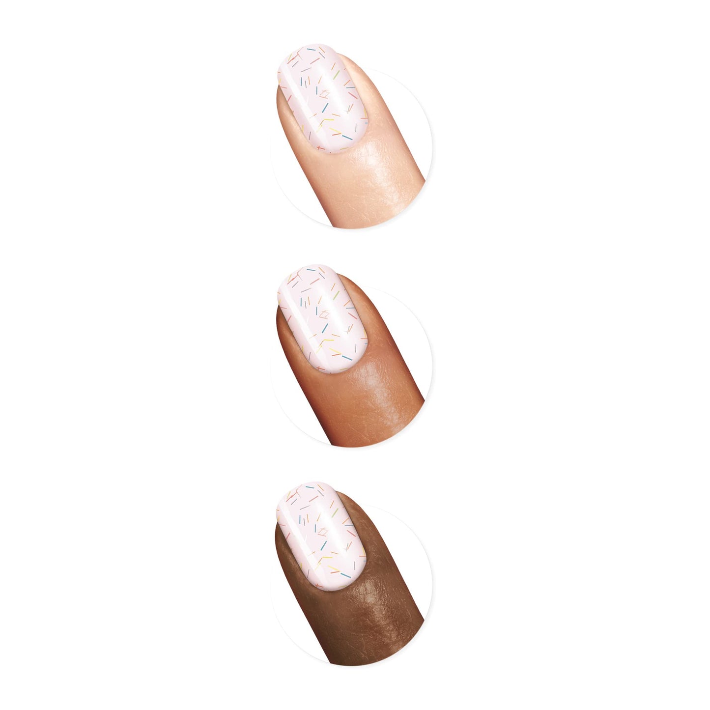 Sally Hansen Miracle Gel Donut Shop Collection Nail Polish, Mixture Perfect, 0.5 Fl Oz