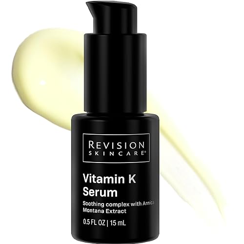 Revision Skincare Vitamin K Serum, Soothing Serum with Arnica Montana Extract and Antioxidants, Reduces Redness, Oil Free, 0.5 fl oz