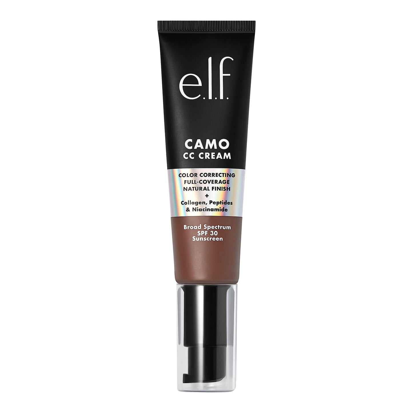 e.l.f. Camo CC Cream, SPF 30 Color-Correcting Medium-To-Full Coverage Face Foundation, Delivers An Airbrushed Finish, Vegan , Rich 620 W Beauty & Personal Care e.l.f.