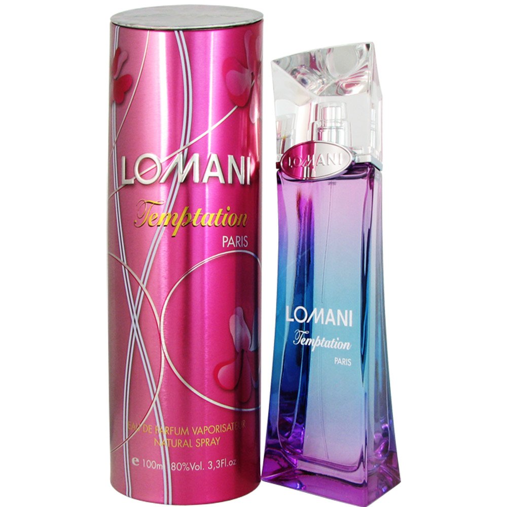 Lomani Temptation Eau de Parfum Spray for Women, 3.3 Ounce