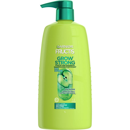 Garnier Fructis Grow Strong Shampoo, 33.8 Fl Oz, 1 Count (Packaging May Vary) Beauty and Personal Care Garnier Default Title