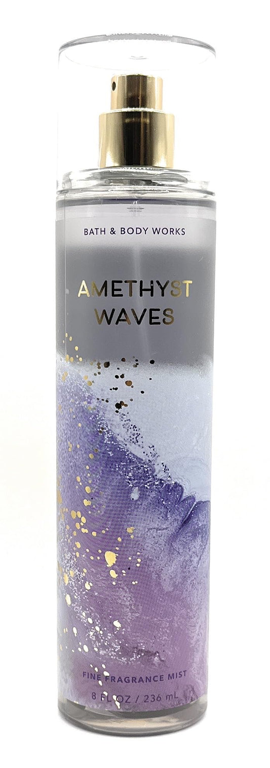 Bath & Body Works Amethyst Waves Fine Fragrance Mist 8 Fluid Ounce Body Spray