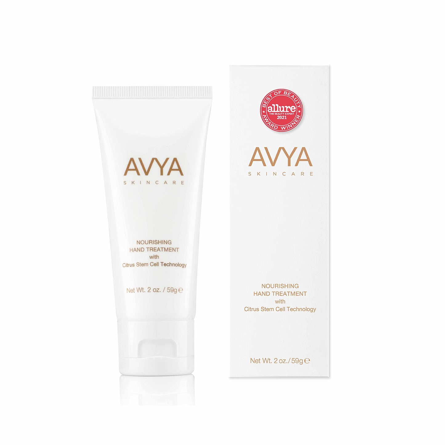 AVYA Hydrating Hand Lotion for Dry Skin - Nourishing Hand Healing Treatment for Dry and Ashy Skin/Hyaluronic Acid and Citrus Stem Cell