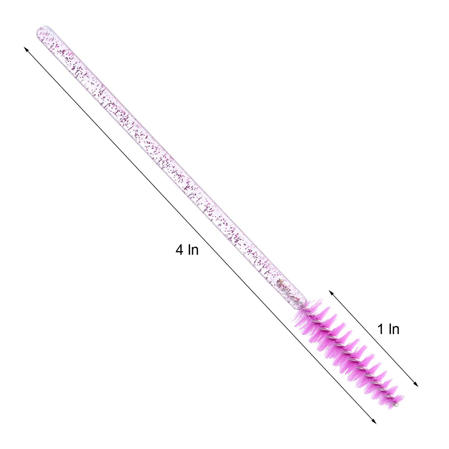 300 Disposable Mascara Wands Eyelash Brush Spoolies for Eye Lash Extension, Eyebrow and Makeup Crystal Tbestmax Beauty and Personal Care Tbestmax