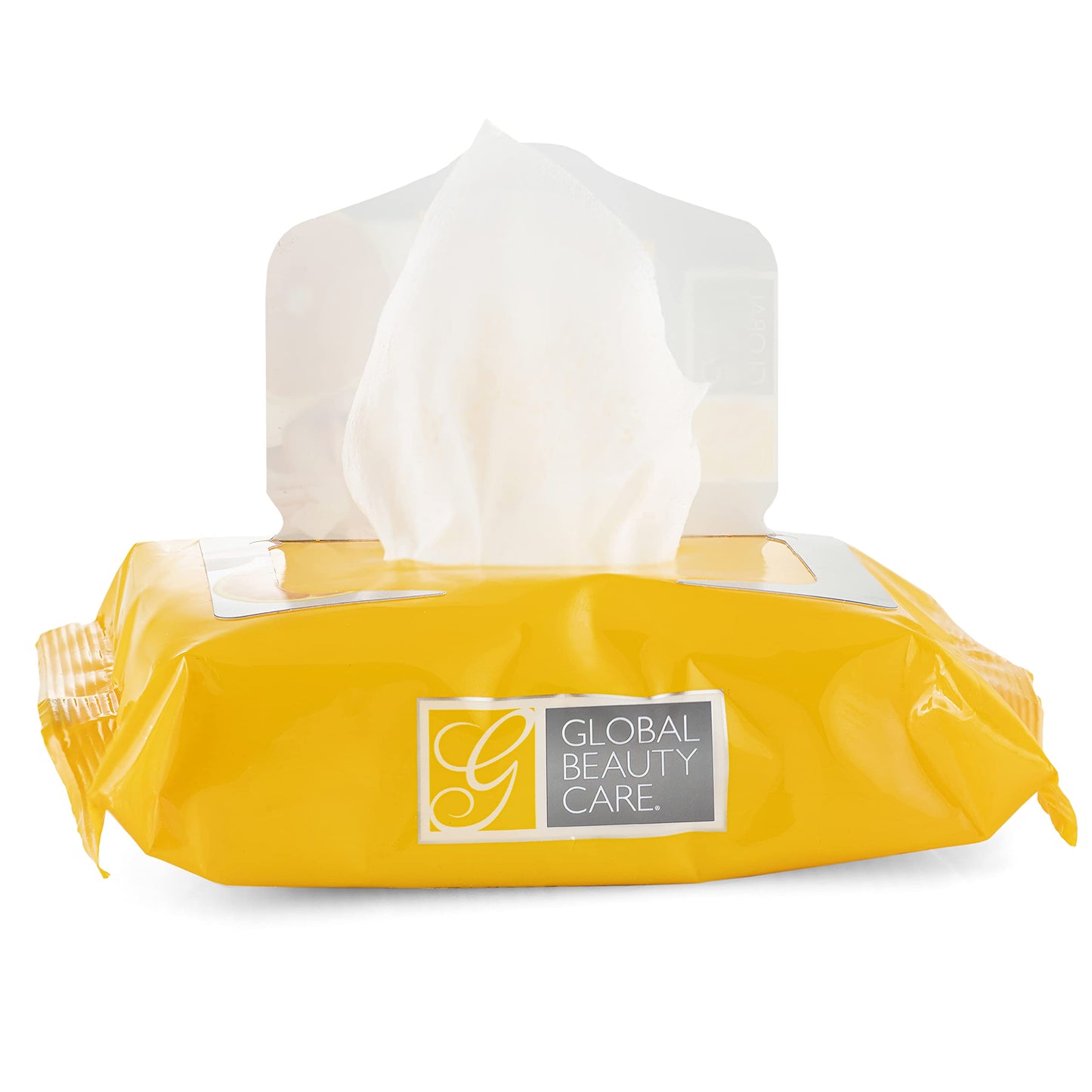Global Beauty Care Bulk Cleansing Wipes Premoistened 4 Pack of Vitamin C Cleansing Cloths Makeup Removal Wipes - Great For Travel Toiletries - 100