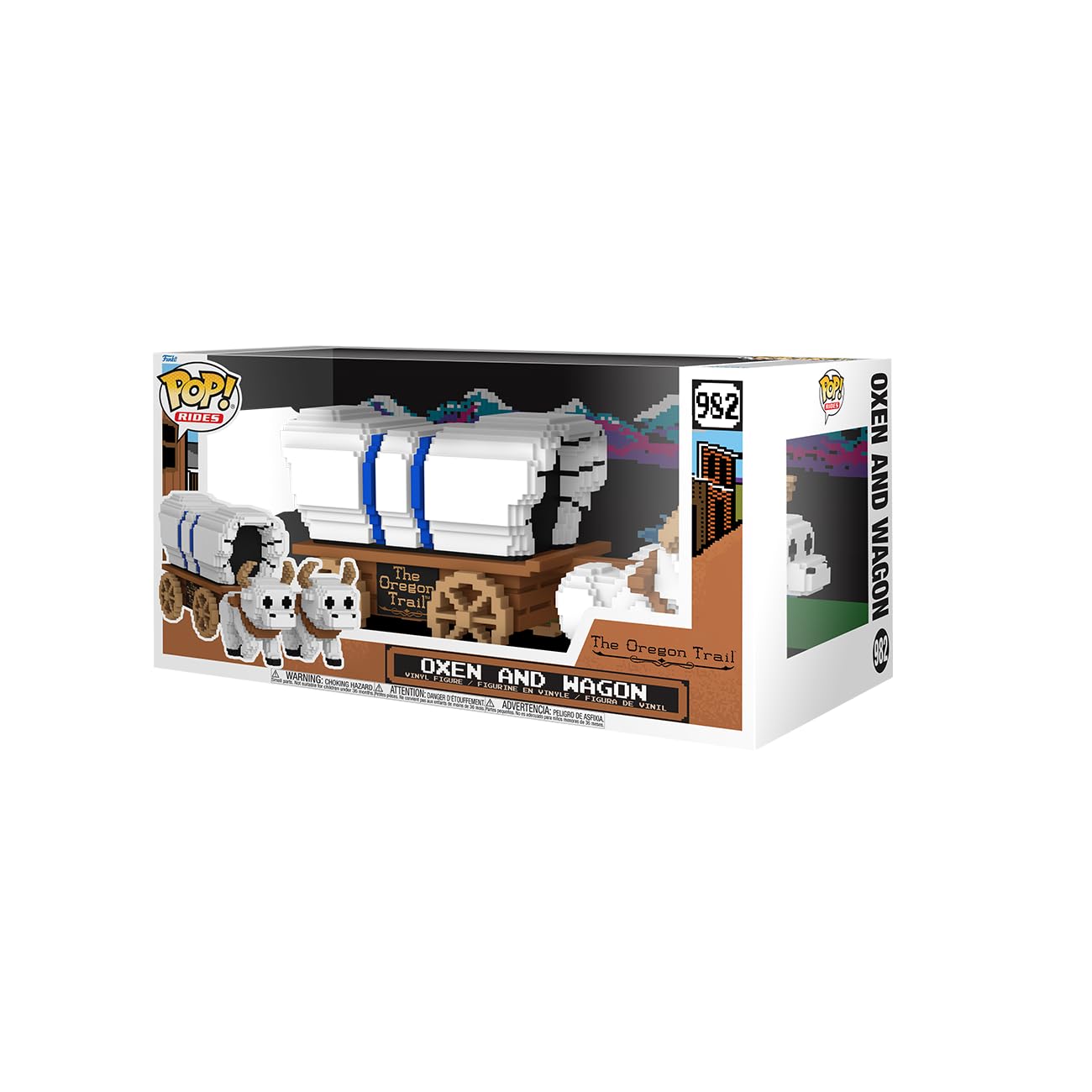 Funko Pop! Rides Super Deluxe: The Oregon Trail - Oxen and Wagon
