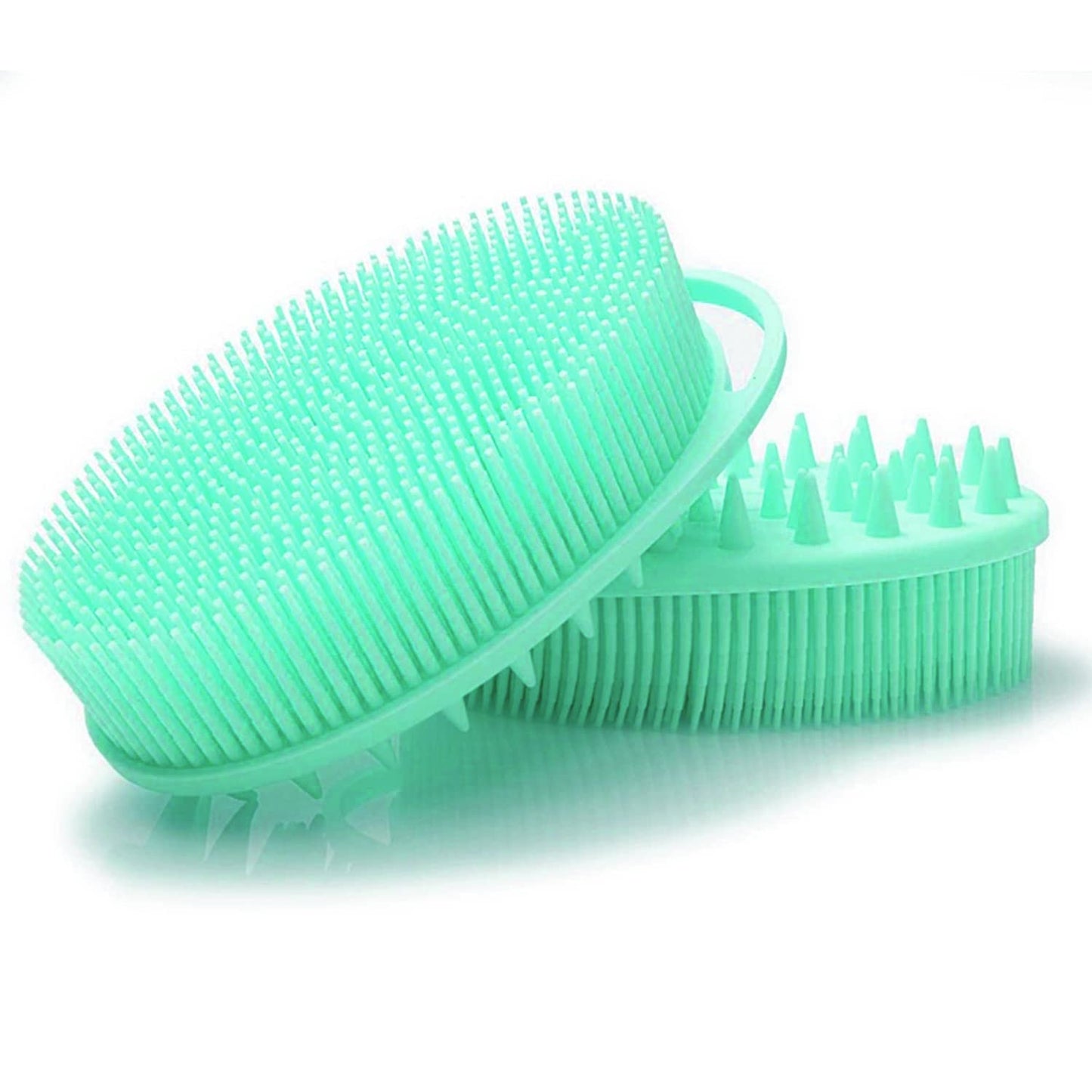 Silicone Body Brush, Exfoliating Body Scrubber, Silicone Body Scrubber Loofah, Silicone Bath Brush, Soft Exfoliating Body Bath Shower Scrubber Brush