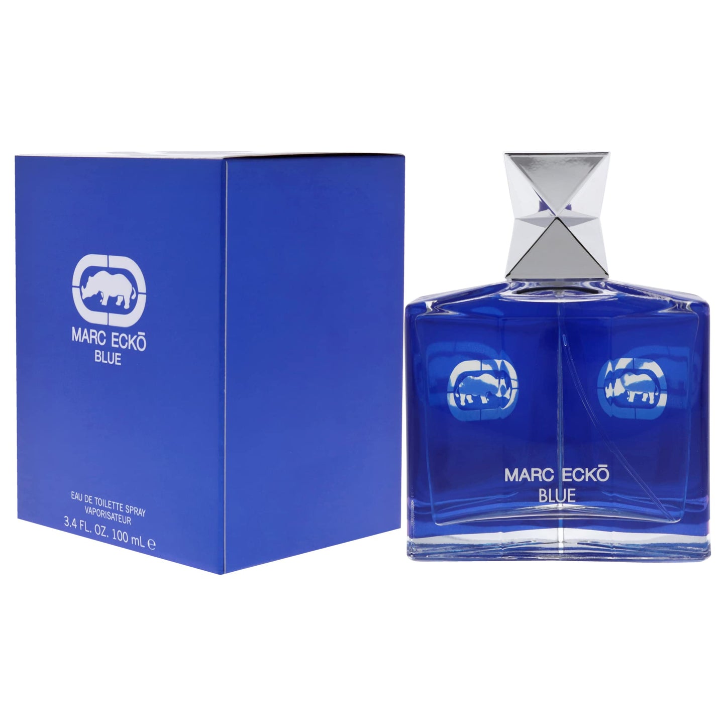 Marc Ecko Blue for Men Eau de Toilette Spray, 3.4 Ounce