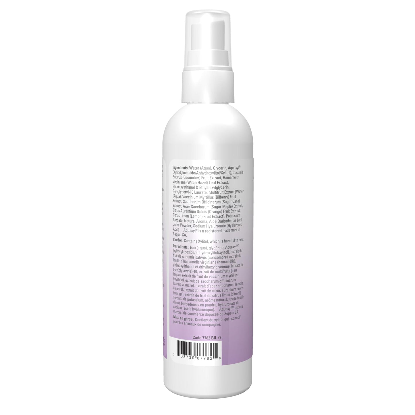 NOW Foods Solutions, Hyaluronic Acid Hydration Facial Mist with Aloe Vera and Cucumber Extracts, 4-Ounce