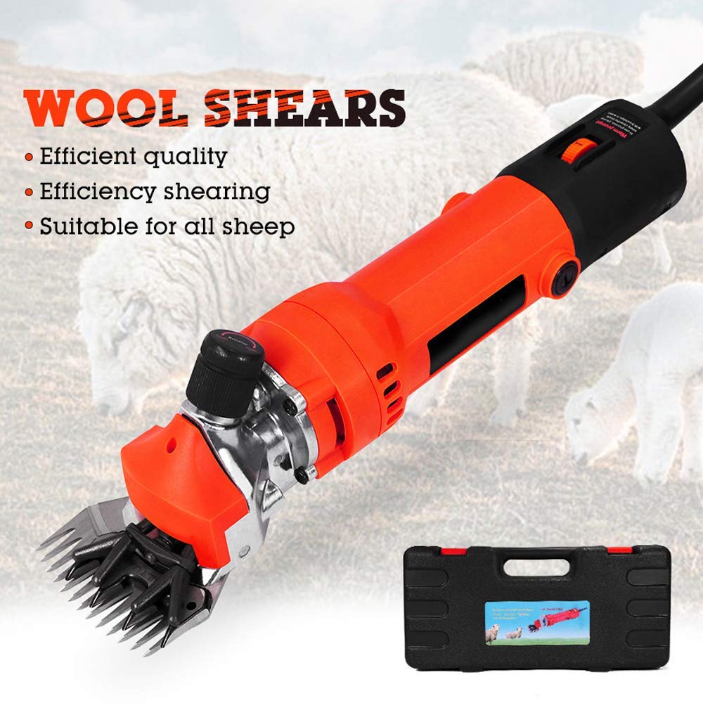 GagalU Livestock Electric Clipper,Portable 680W Professional Sheep Shears, Electric Shearing Clippers Trimmer Cutter Machine Shaving Sheep Goat Animal Beauty and Personal Care GagalU