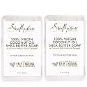 Shea Moisture 100% Virgin Coconut Oil Shea Butter Soap, 8 Ounce (Pack of 2)