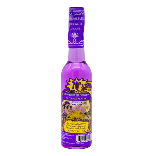 Florida Water Lavender Cologne 5.0 Oz - One (1) Plastic Bottle