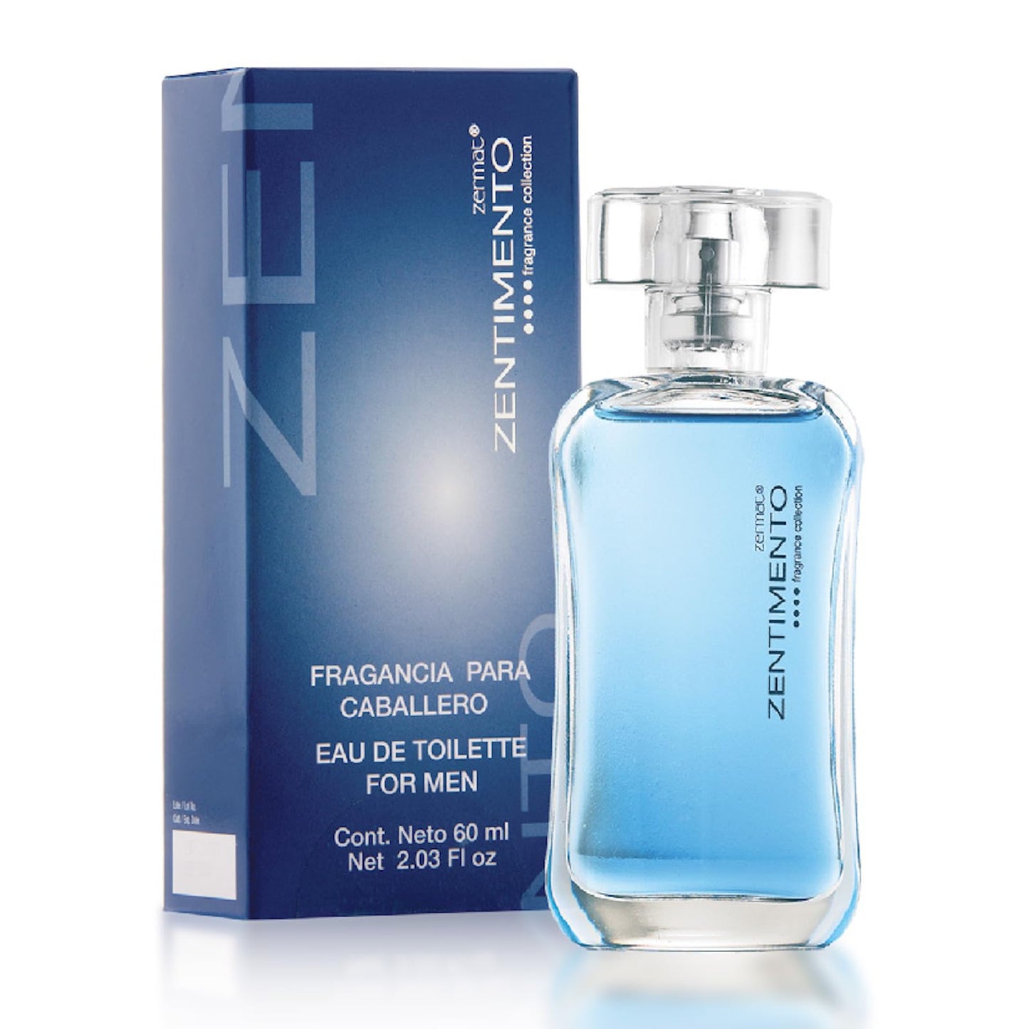 Zermat Zentimiento Aimant, Herbal-Fresh Scent, 2 Fl. Oz. Fragrance for Men