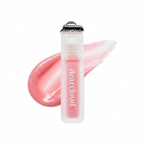 dearcloud Super Jelly Lip Plumper - Lip Gloss Plumper with Hyaluronic Acid & Capsicum - Plumping Lip Gloss for Women - Candy Latte (.13 fl oz oz)