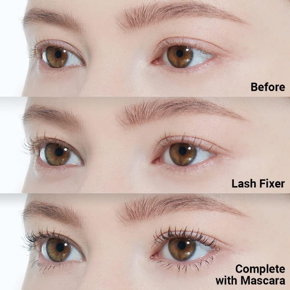 ETUDE Dr. Mascara Fixer FOR SUPER LONG LASH, Korean Mascara Primer, Natural lash Extension, Lengthening, Smudge-Proof, Korean Makeup, Beauty, Micro