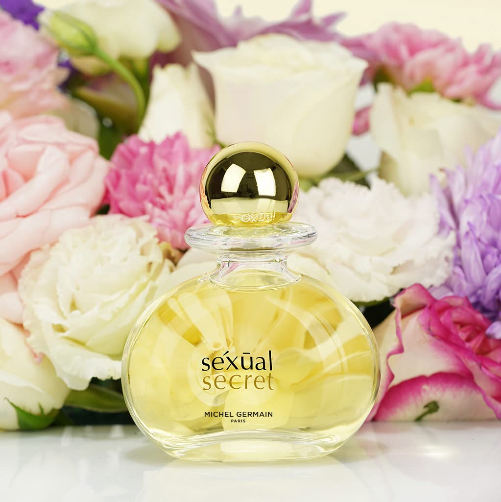 Michel Germain Sexual Secret Eau de Parfum Fragrance Spray, Notes of Pink Mango, Lotus Flower, Amber, Flirty, Warm & Sexy Women's Perfume Gift