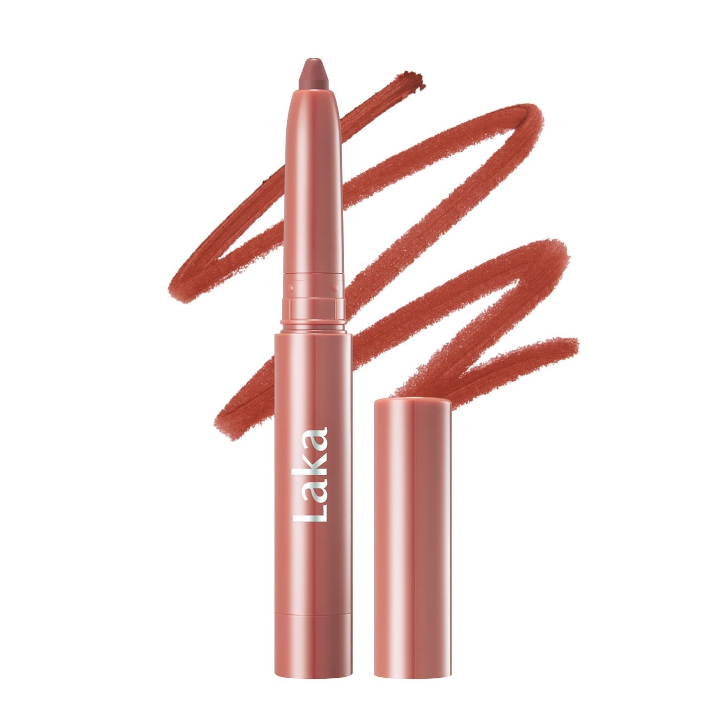 Laka Lip Liner - Smooth & Blendable Soft Matte Lip Contour Pencil for Shaping & Overlining Lips | Waterproof Formula, Oil-Cleanse Off, Long-Lasting Beauty and Personal Care Laka Default Title