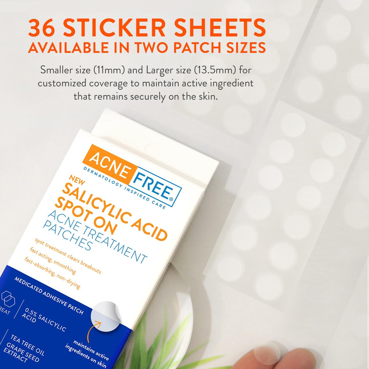 AcneFree Salicylic Acid Acne Pimple Patch Treatment