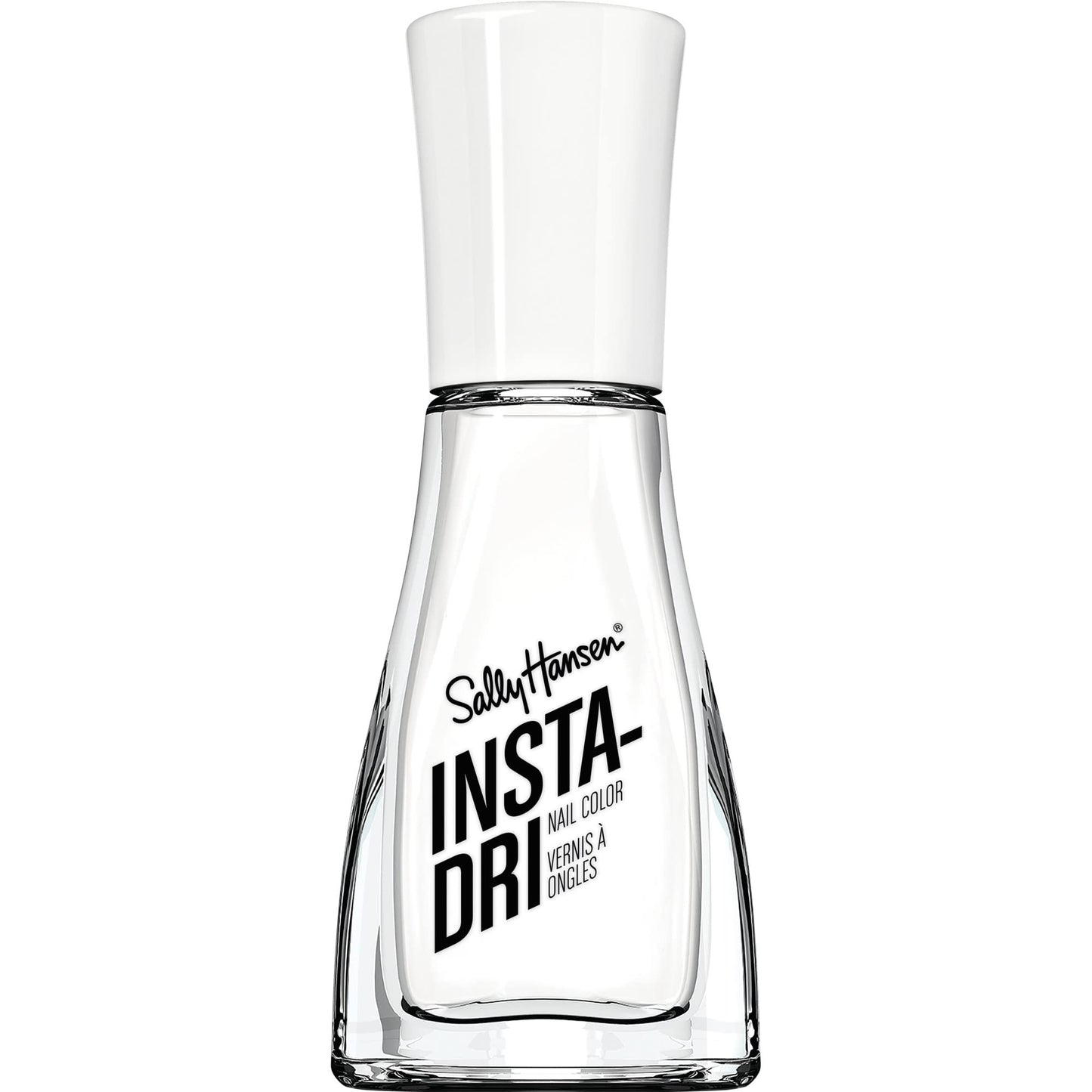 Sally Hansen Insta-Dri, White On Time, Quick Dry, Long Lasting, Semi Opaque, Shiny White Nail Polish Beauty & Personal Care Sally Hansen