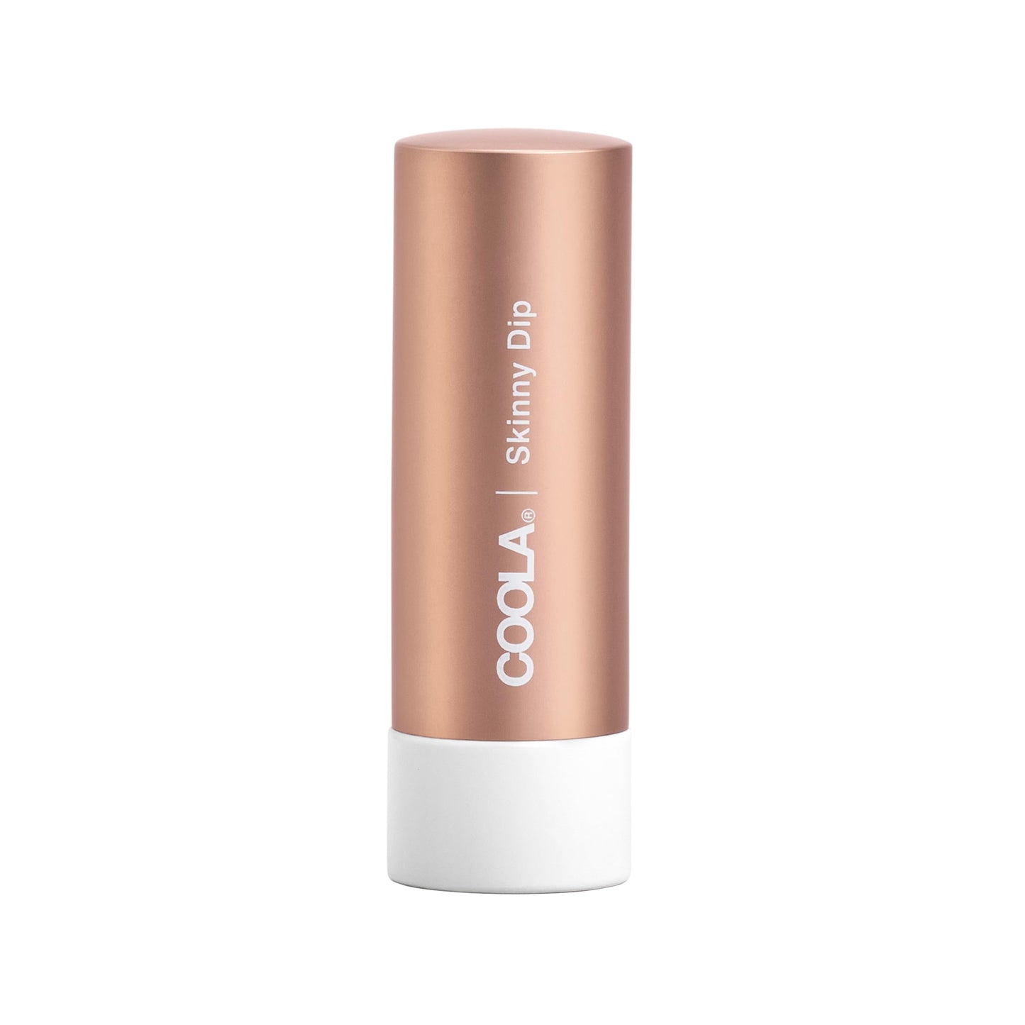 COOLA Organic Tinted Lip Balm & Mineral Sunscreen with SPF 30, Dermatologist Tested Lip Care for Daily Protection, Vegan, Skinny Dip, 0.15 Oz