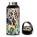 Skin Decal Vinyl Wrap for Hydro Flask 32oz Wide Mouth stickers skins cover/Pop Art Toucan Color Tropical Design