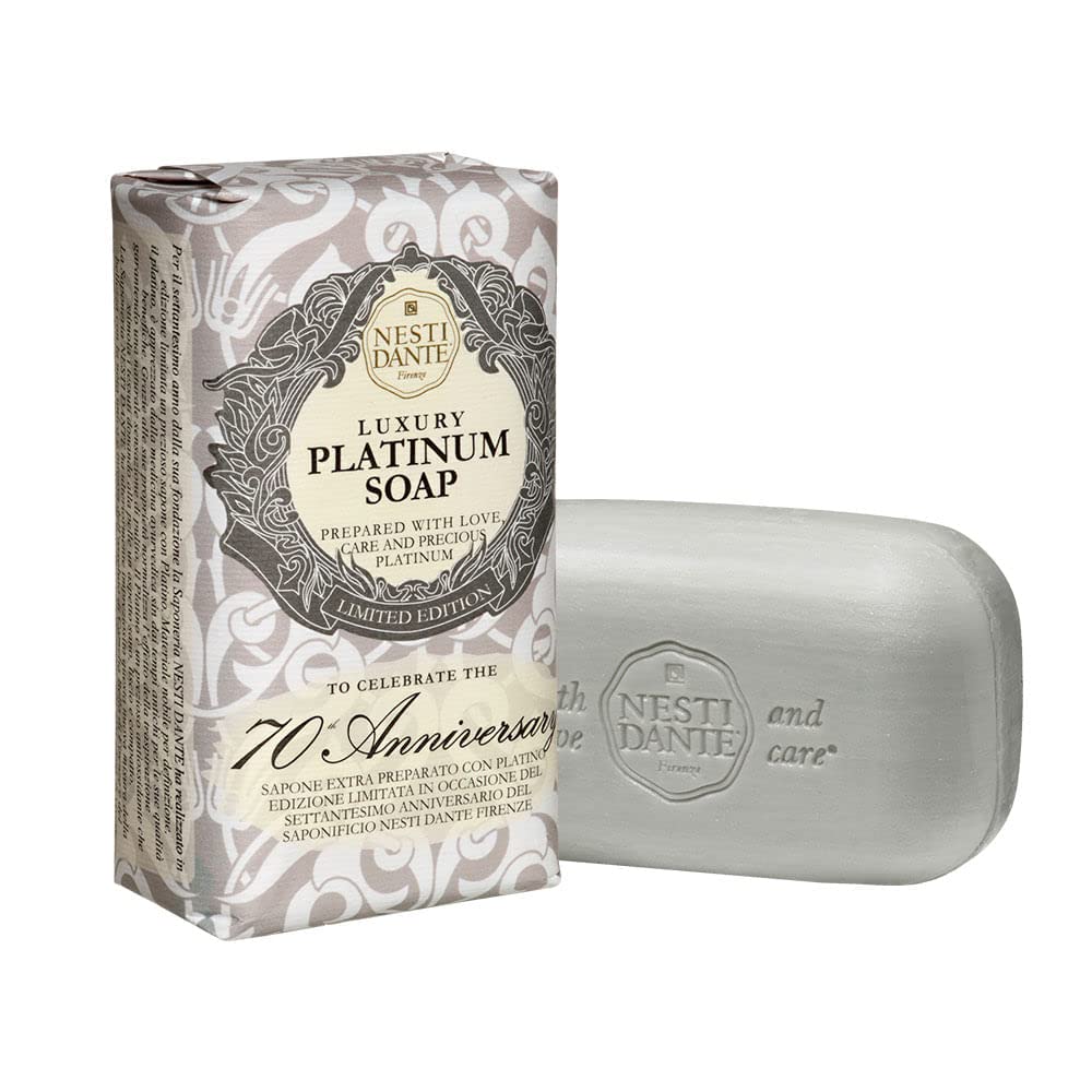 Nesti Dante 7070 Anniversary Luxury Platinum Soap With Precious Platinum (Limited Edition) 250g/8.8oz