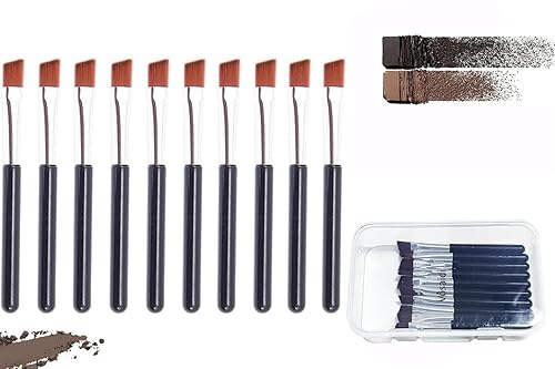 Vsaidi Premium Quality Angled Brow Brush - Eyebrow Brush for Powder, Cream, Gel and Wax
