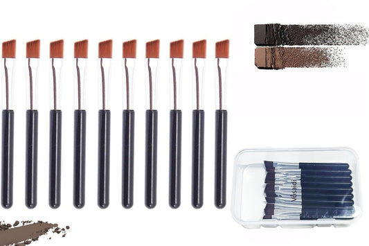 Vsaidi Premium Quality Angled Brow Brush - Eyebrow Brush for Powder, Cream, Gel and Wax