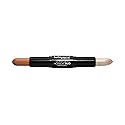 bellapierre Contour and Highlight Duo | Portable Contour and Highlight Stick for a Shimmering Sculpted Look | Lightweight Non-Toxic and Paraben Free
