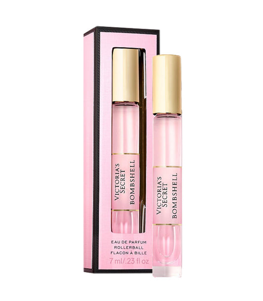 Victoria's Secret Bombshell Eau de Parfum Rollerball – Travel Size 0.23oz, Notes of Passion Fruit, Peony & Vanilla Orchid for Women