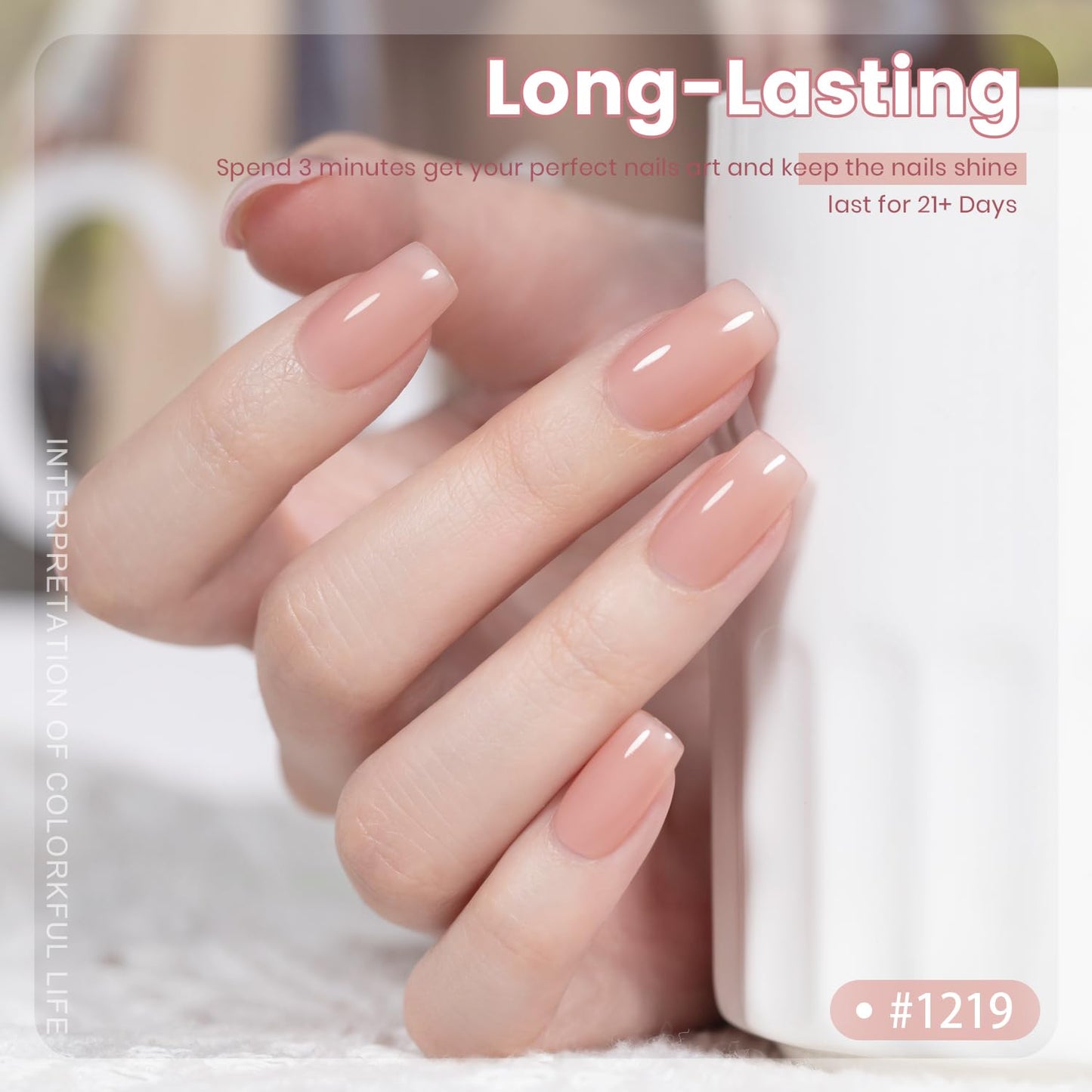 RARJSM Rubber Base Coat Gel Polish Nude Gray Mauve Pink Skin Tone Rubberbase Gelpolish for Nails Natural Color French Manicure Extend Soak Off Curing Beauty and Personal Care RARJSM