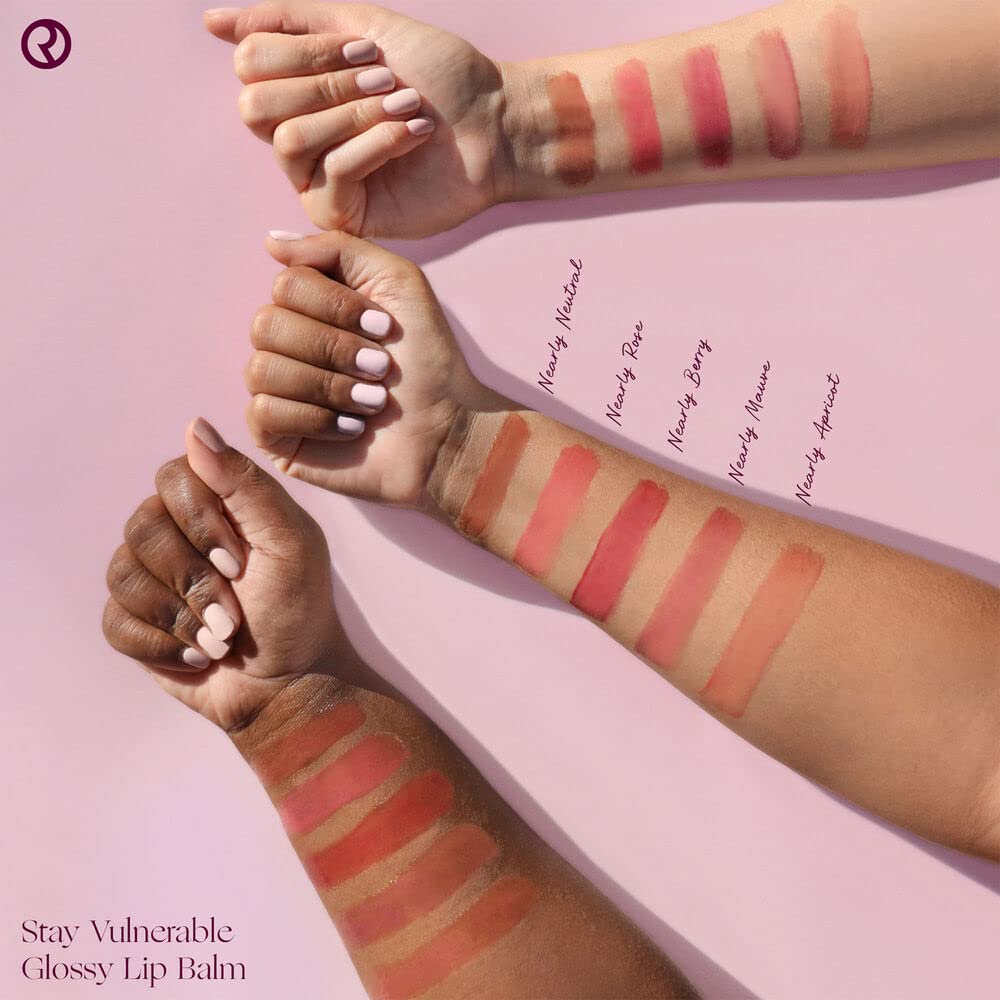 Rare Beauty Stay Vulnerable Glossy Lip Balm (Nearly Apricot)