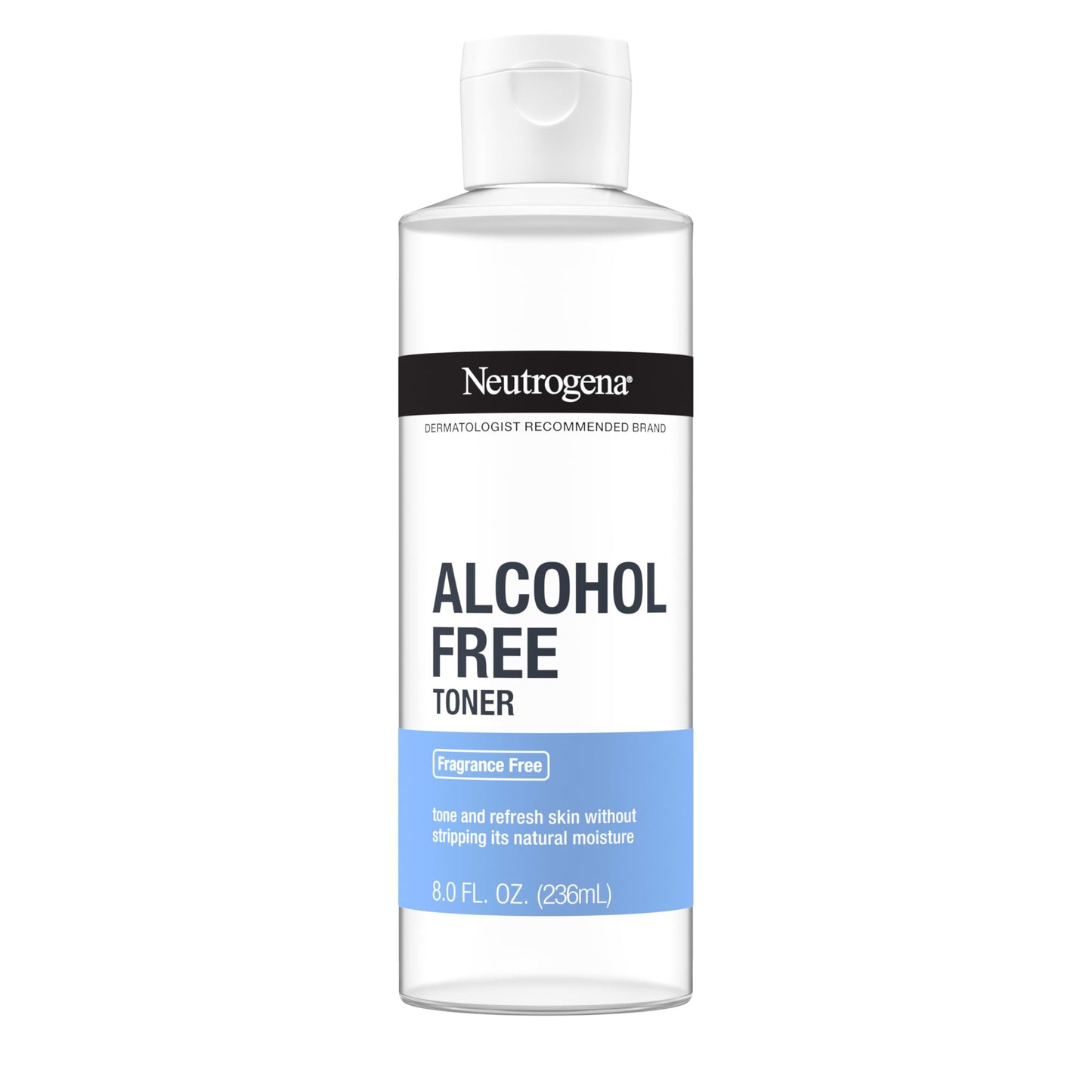 Neutrogena Alcohol-Free Gentle Daily Facial Toner, Fragrance-Free to Tone & Refresh Skin, Gently Removes Impurities & Reconditions Skin