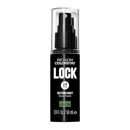 Revlon Colorstay 24 Hr Lock Setting Mist, Keeps Face Makeup from Melting & Fading, Mattifying, Blurring & Oil Absorbing Spray, Transfer-Proof & Mask