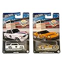 Hot Wheels 2024 Vintage Racing Club - Bundle of 2 (HRT81‑956A) | BMW 2002 & Lamborghini Miura SV | 1:64 Die‑Cast Collector Cars - Ages 3+