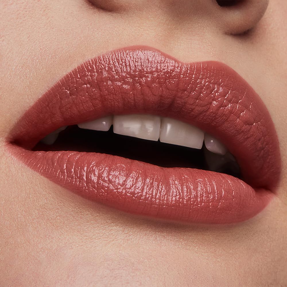 Estée Lauder Pure Color Long Lasting Cream Lipstick for Women with Cream Finish | Plumping & Nourishing 0.12 Ounce, 441 Rose Tea